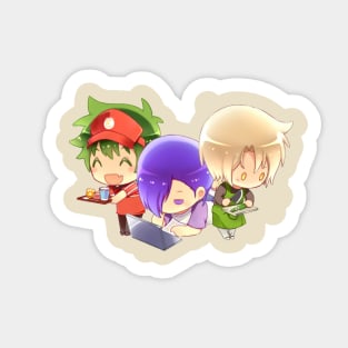 The Devil is s Part-Timer Chibi Sticker